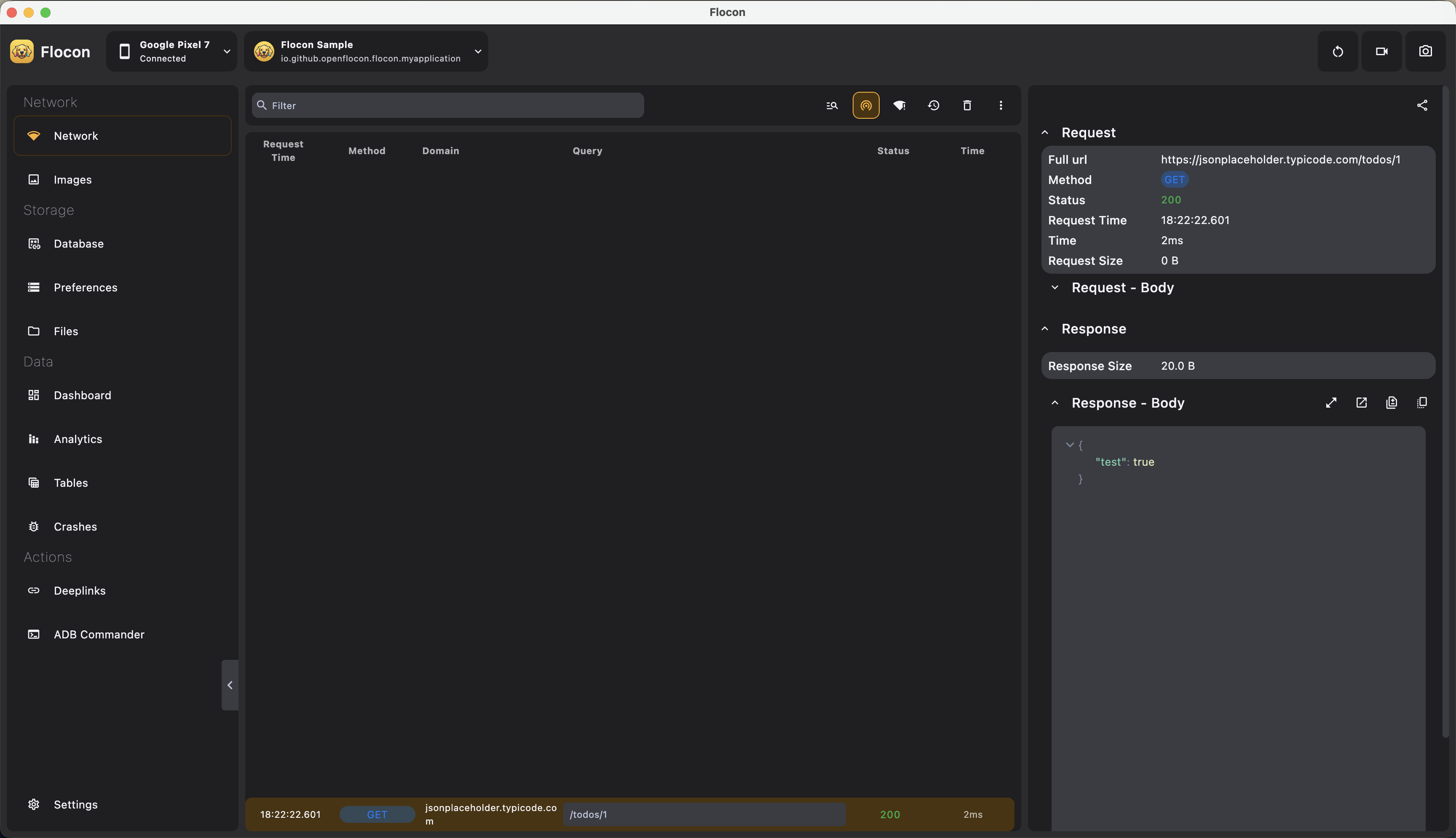Intercepted Mock in Event Log